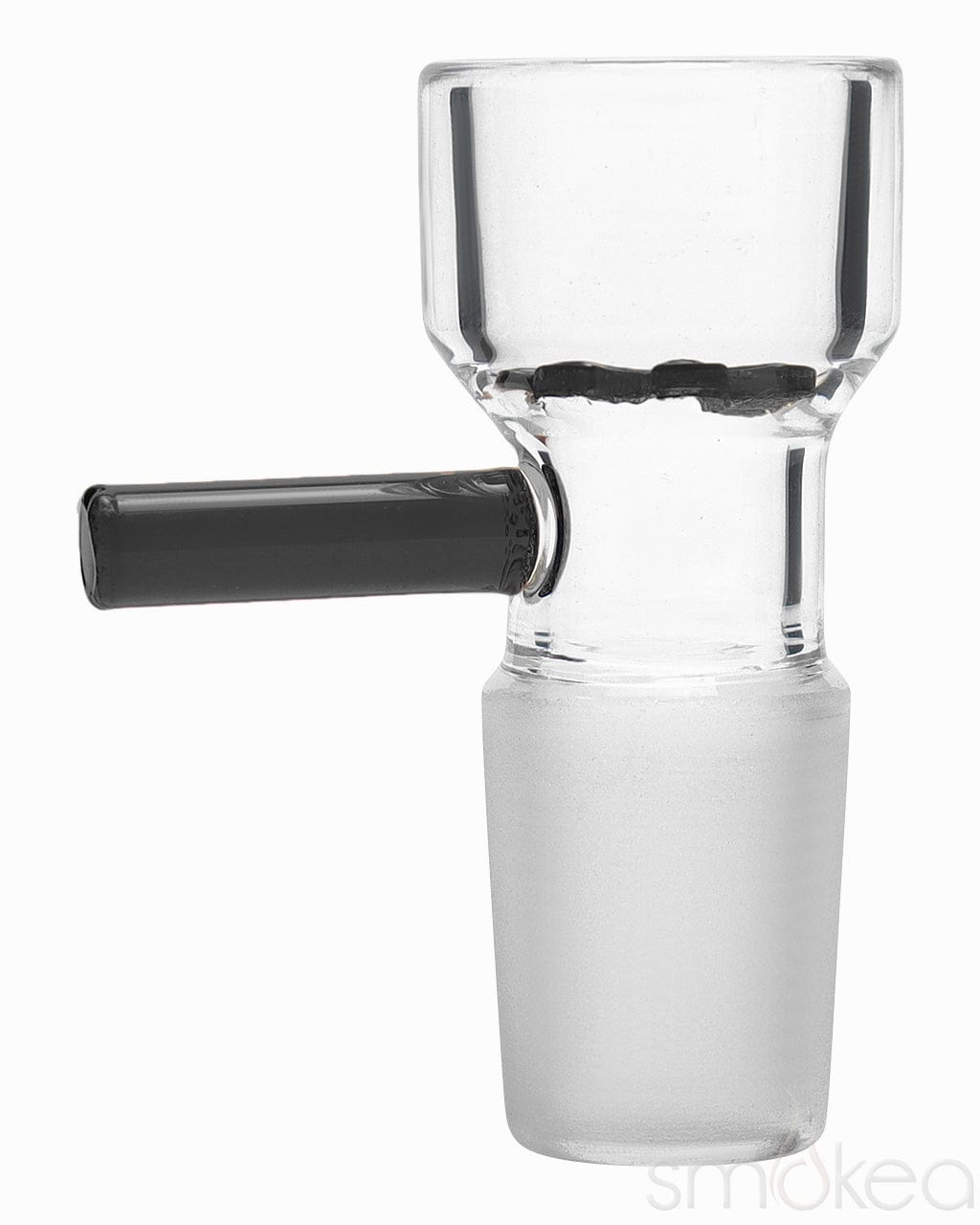 SMOKEA 18mm Glass on Glass Bowl w/ Built in Screen - Discreet Smoker