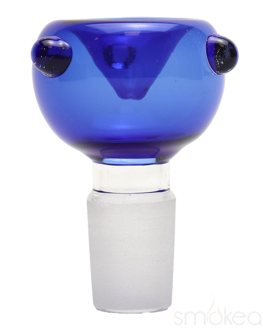 SMOKEA 18mm Glass on Glass Bubble Bowl - Discreet Smoker