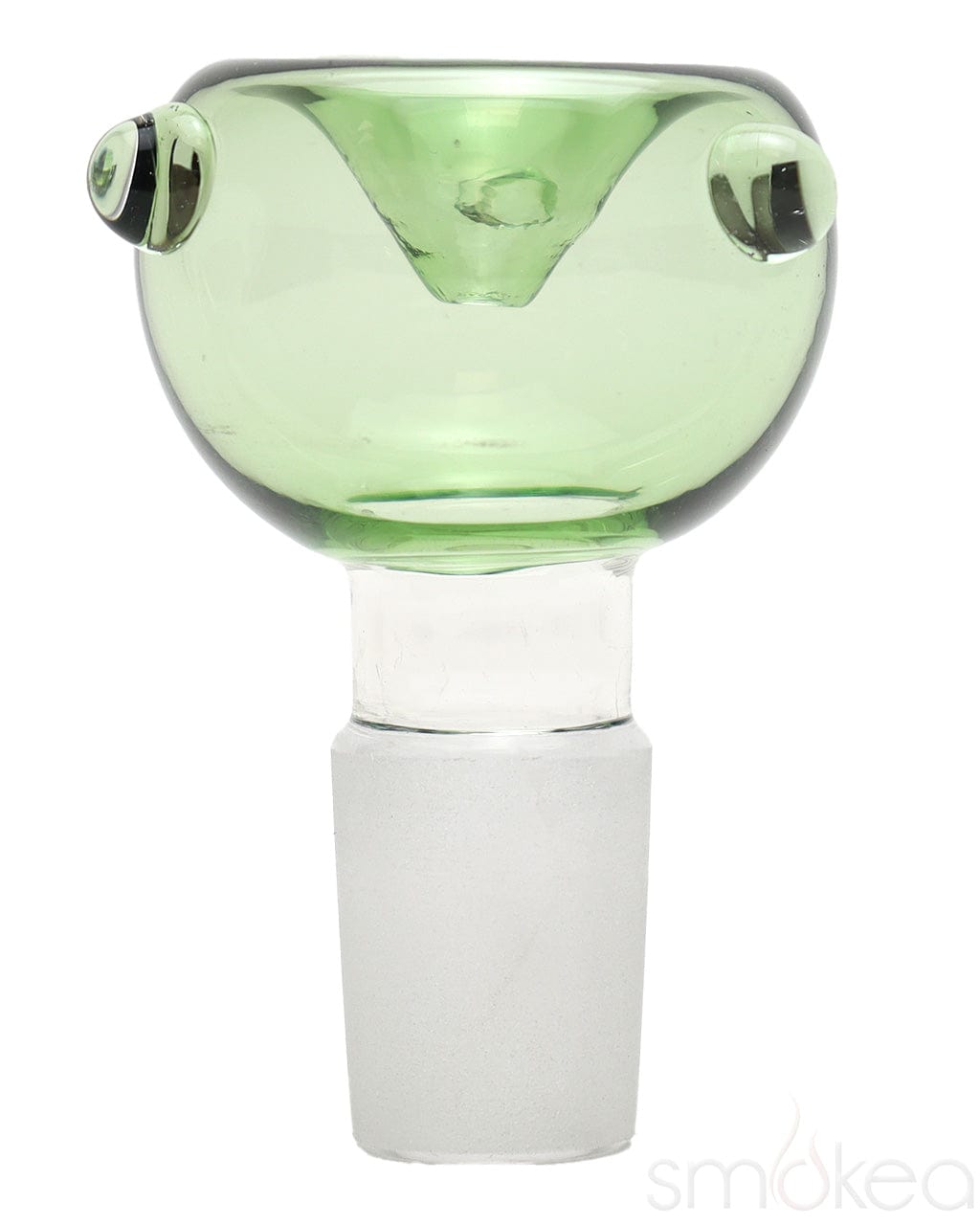 SMOKEA 18mm Glass on Glass Bubble Bowl - Discreet Smoker