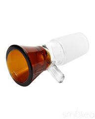 SMOKEA 18mm Glass on Glass Funnel Bowl - Discreet Smoker