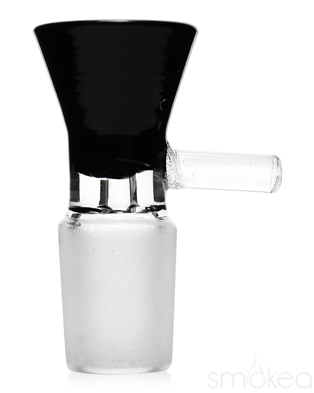 SMOKEA 18mm Glass on Glass Funnel Bowl - Discreet Smoker