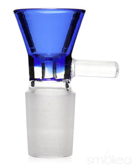 SMOKEA 18mm Glass on Glass Funnel Bowl - Discreet Smoker