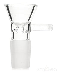 SMOKEA 18mm Glass on Glass Funnel Bowl - Discreet Smoker