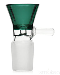 SMOKEA 18mm Glass on Glass Funnel Bowl - Discreet Smoker
