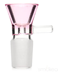 SMOKEA 18mm Glass on Glass Funnel Bowl - Discreet Smoker
