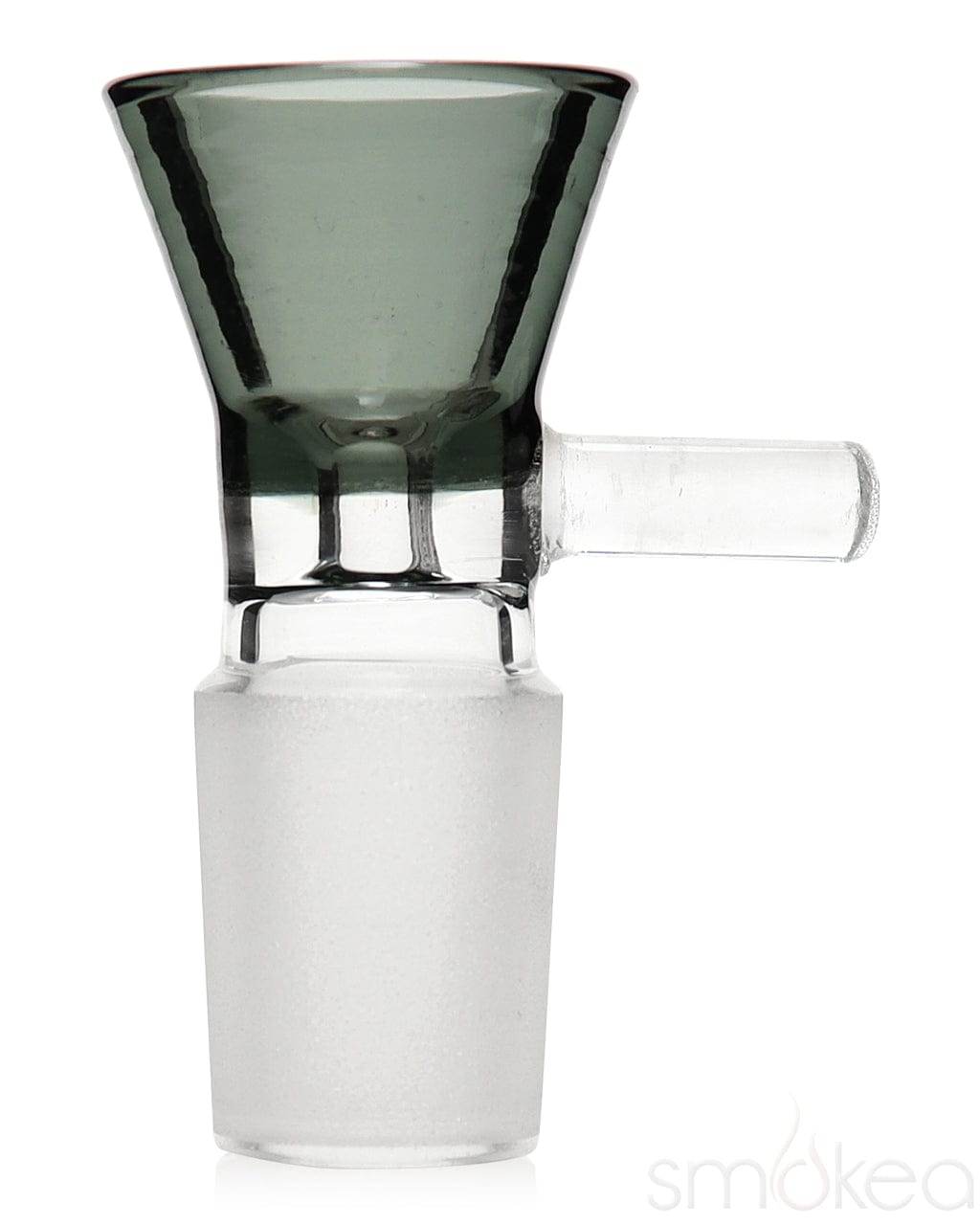 SMOKEA 18mm Glass on Glass Funnel Bowl - Discreet Smoker
