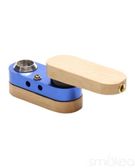 SMOKEA Rotatable Wood Pocket Pipe - Discreet Smoker