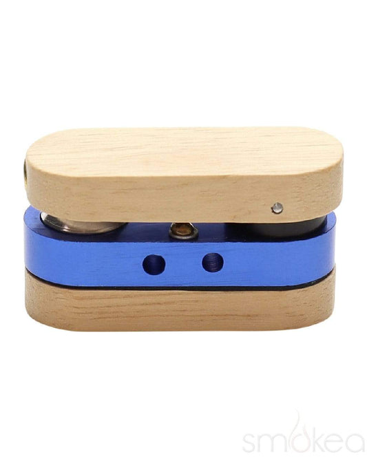 SMOKEA Rotatable Wood Pocket Pipe - Discreet Smoker