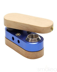 SMOKEA Rotatable Wood Pocket Pipe - Discreet Smoker