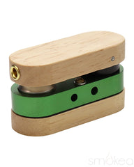 SMOKEA Rotatable Wood Pocket Pipe - Discreet Smoker