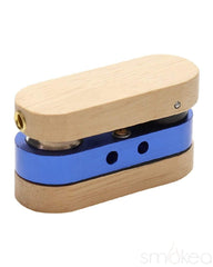 SMOKEA Rotatable Wood Pocket Pipe - Discreet Smoker