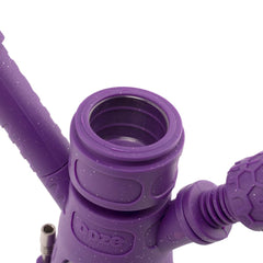 Ooze Hyborg Silicone Glass 4-in-1 Hybrid Water Pipe and Nectar Collector - Discreet Smoker