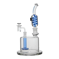Spiral Coil Bong and Dab Rig Combo - Discreet Smoker