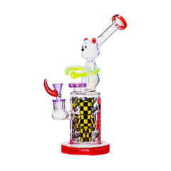 Cheech Glass 12" Ted Up Water Pipe - Discreet Smoker