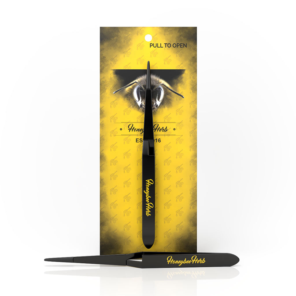 SILICONE TIPPED REVERSE TWEEZERS - Discreet Smoker