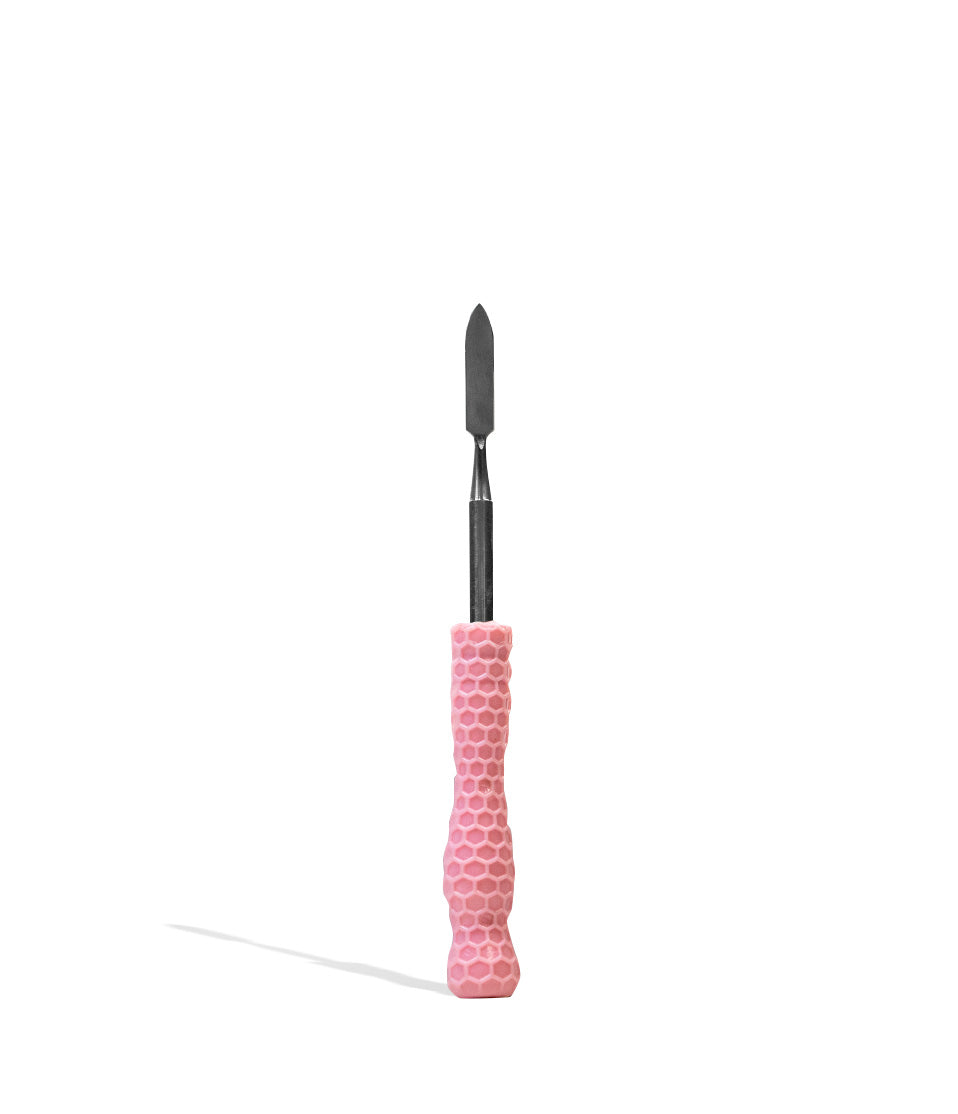 Stainless Steel Dabber with Colored Handle - Discreet Smoker