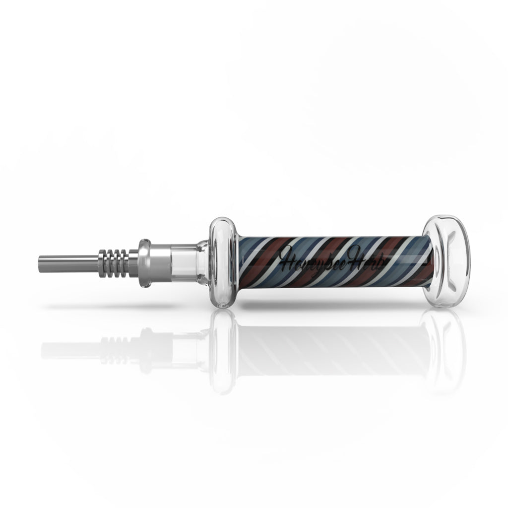 CANDY STRIPPED NECTAR COLLECTOR - Discreet Smoker