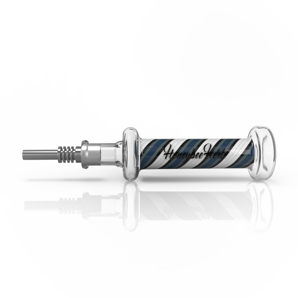 CANDY STRIPPED NECTAR COLLECTOR - Discreet Smoker
