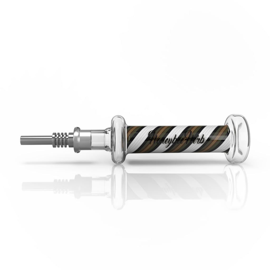 CANDY STRIPPED NECTAR COLLECTOR - Discreet Smoker