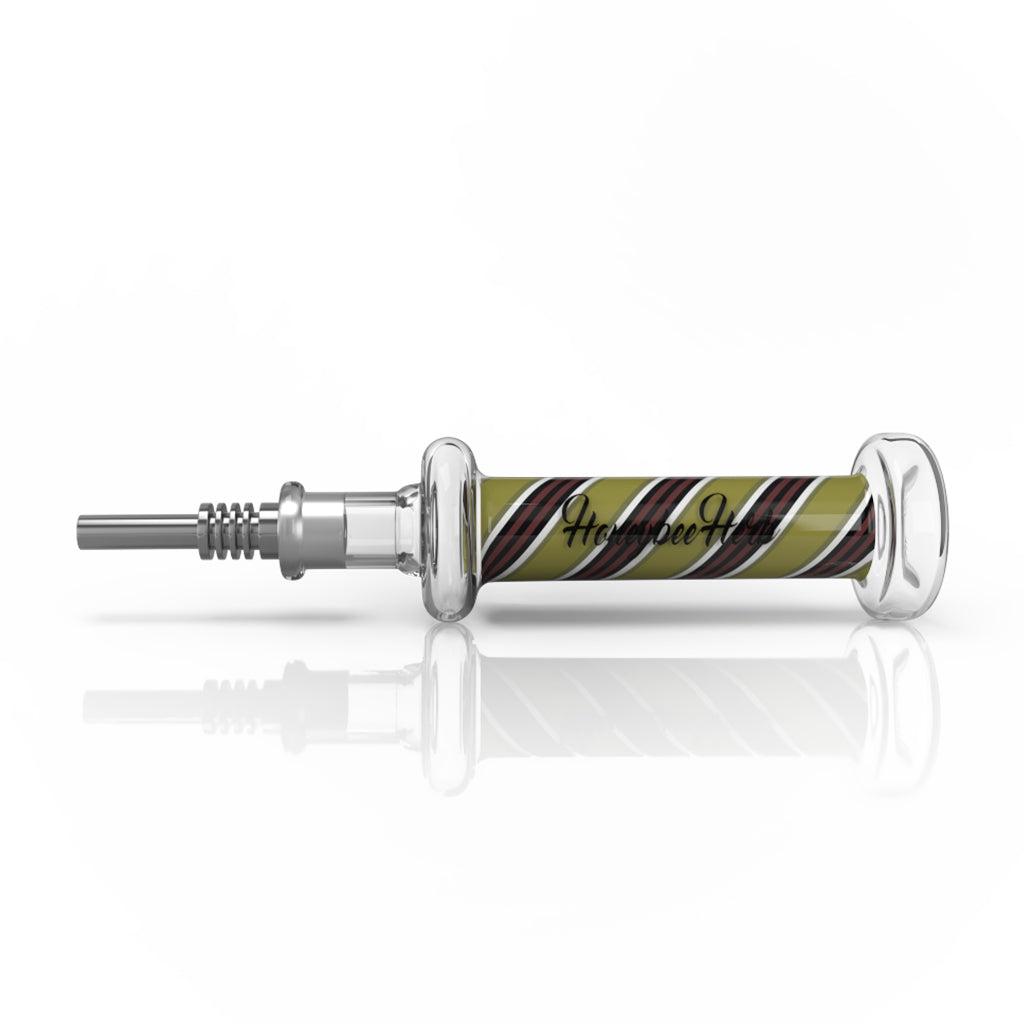 CANDY STRIPPED NECTAR COLLECTOR - Discreet Smoker