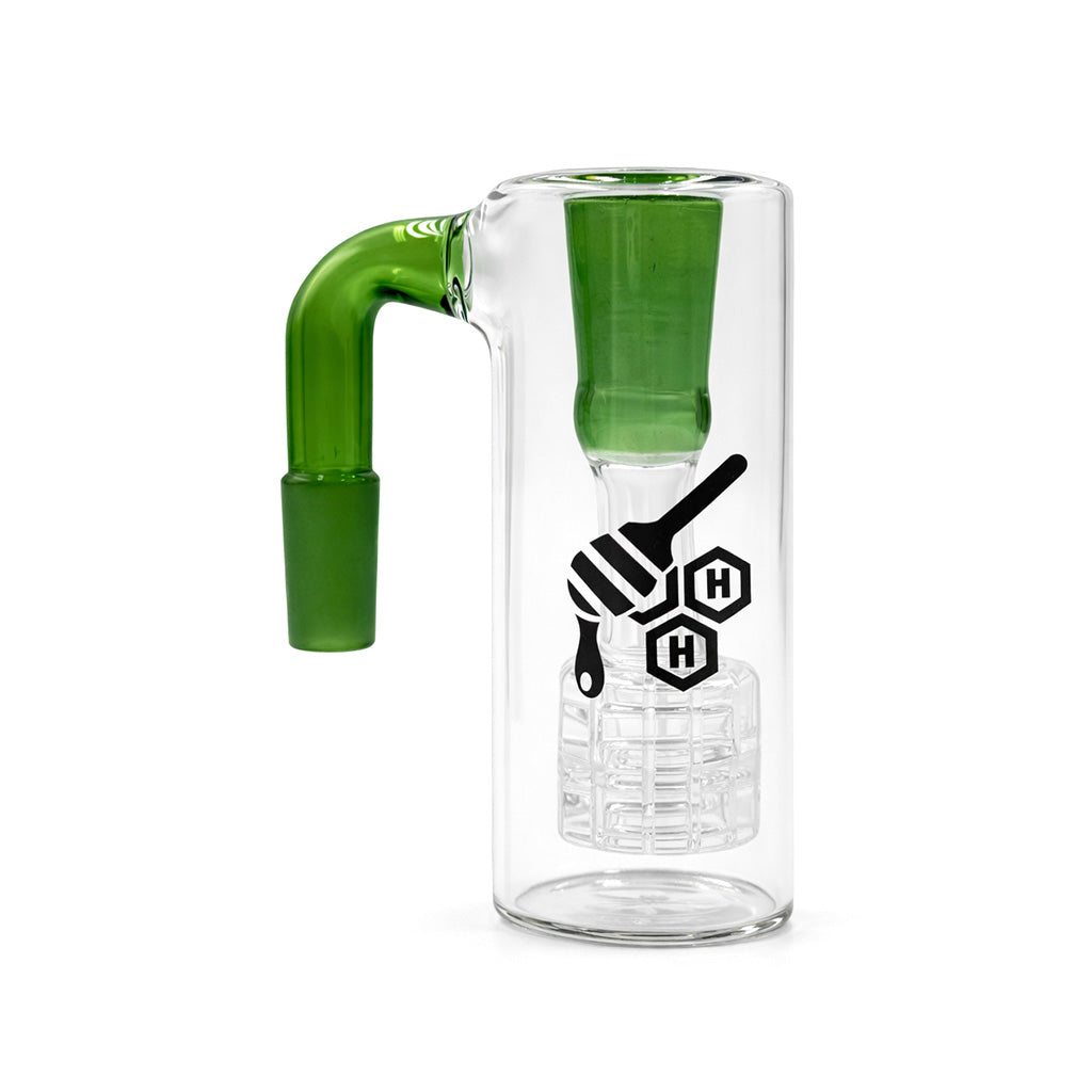 HONEYBEE HERB STRAIGHT CAN MATRIX PERC ASH CATCHER - Discreet Smoker