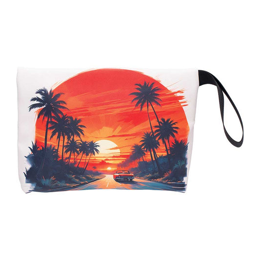 11IN X 7.5IN SMELLPROOF BAG - SUNSET DRIVE - Discreet Smoker