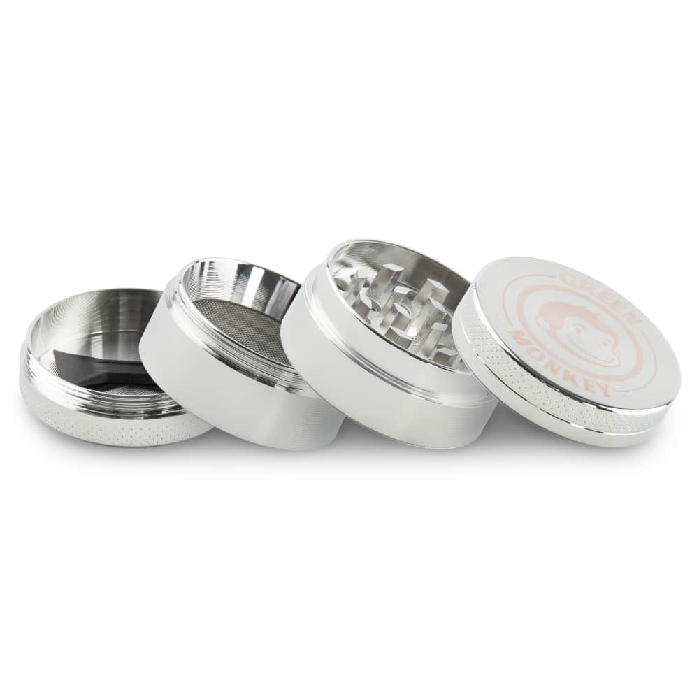 Green Monkey Grinder - Capuchin 4pc - 40mm - Discreet Smoker