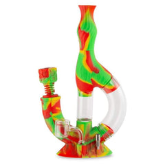 Ooze Echo Silicone Water Pipe - Discreet Smoker