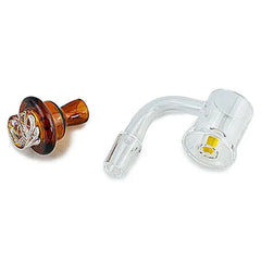 Space King Thermochromic Core Reactor Banger Kit (Orange) - Discreet Smoker
