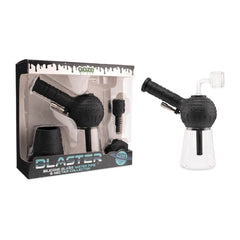 Ooze Blaster Silicone Glass 4-in-1 Hybrid Water Pipe and Dab Straw - Discreet Smoker