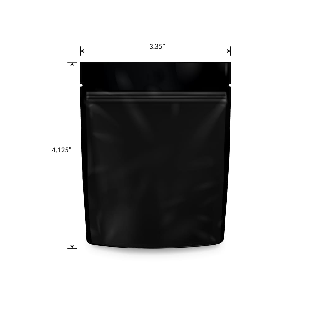 Loud Lock 1 Gram Mylar Smell Proof Vacuum Seal Bags - 1,000 Count - Discreet Smoker