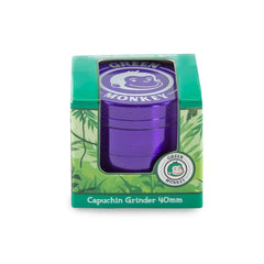Green Monkey Grinder - Capuchin 4pc - 40mm - Discreet Smoker