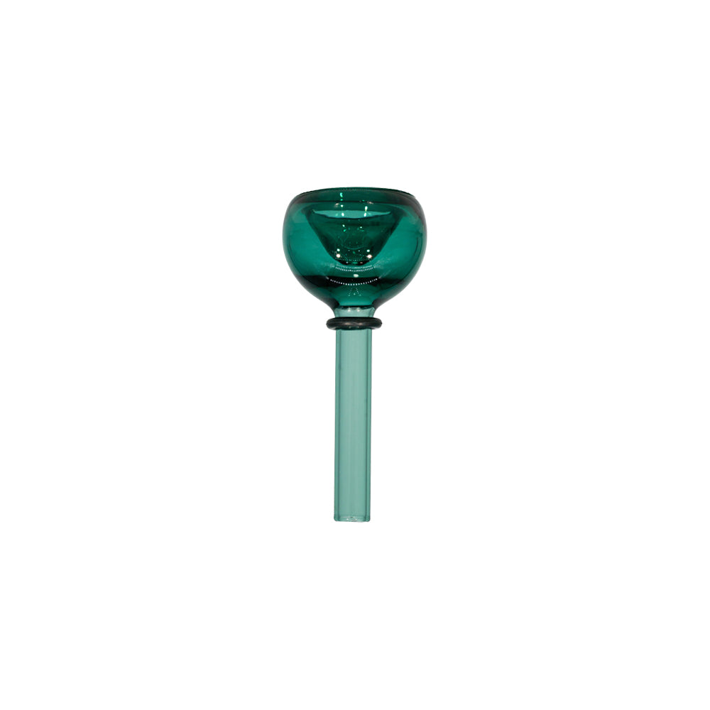 Teal Bubble Bowl - Discreet Smoker