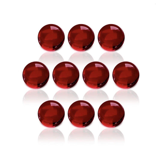 6mm Ruby Terp Pearls 10pcs