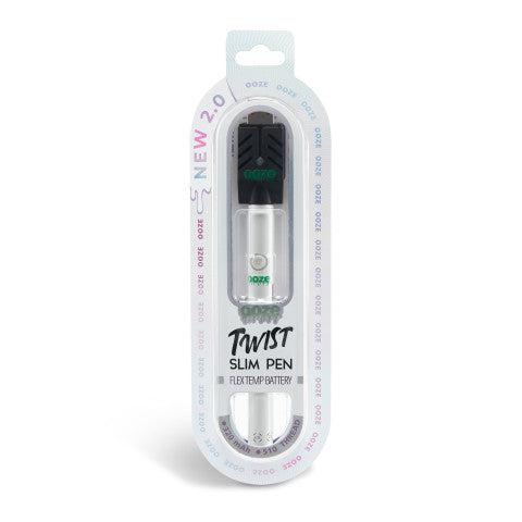 Ooze Twist Slim Pen 2.0 510 Thread Vaporizer Battery - Discreet Smoker