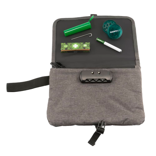 Happy Flower Pouch - Discreet Smoker