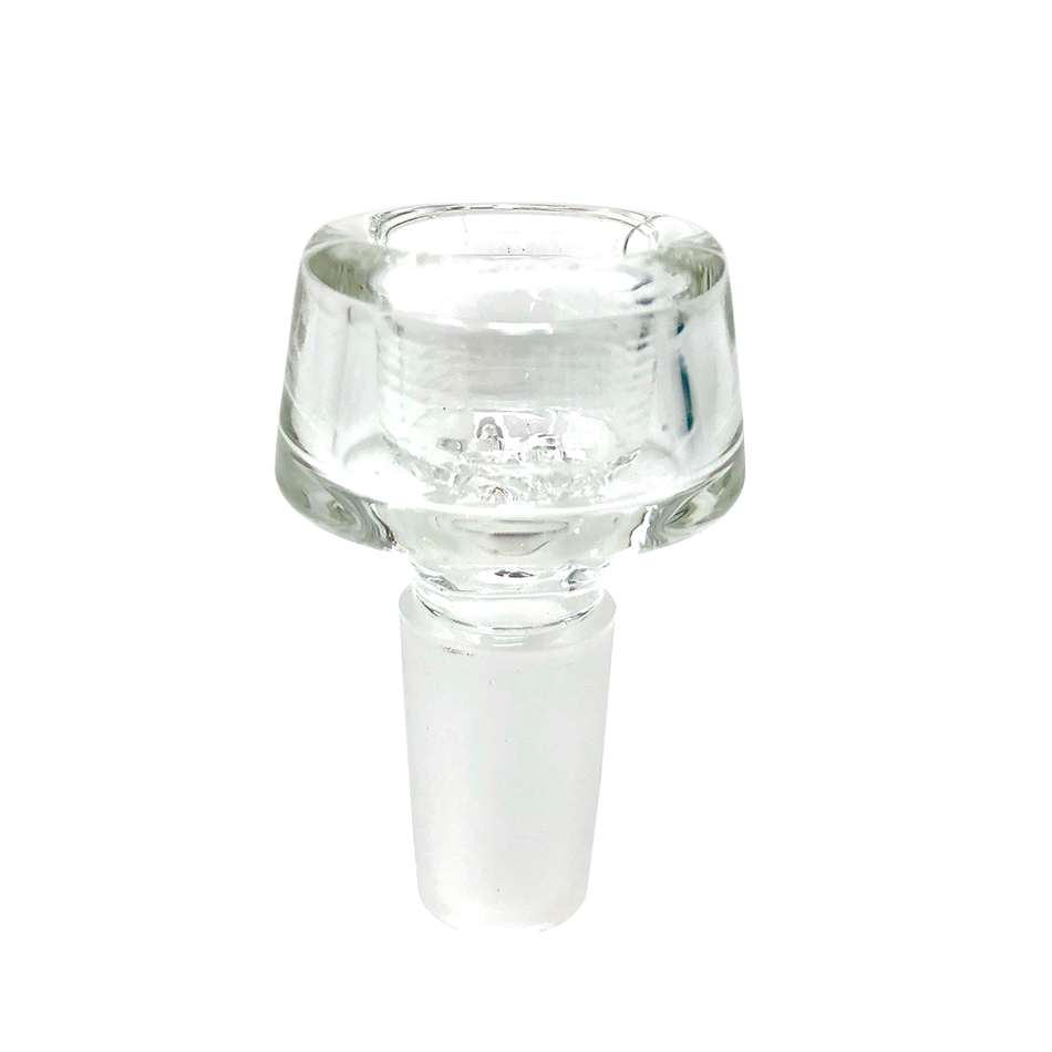 7 Hole Glass Screen Bowl 14mm Male & 18mm Male - Discreet Smoker