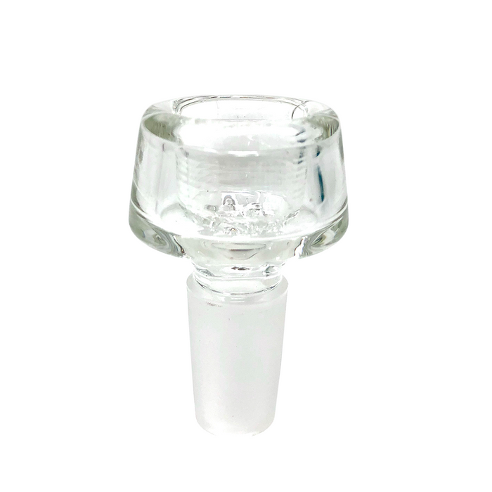 7 Hole Glass Screen Bowl 14mm Male & 18mm Male, Smokey