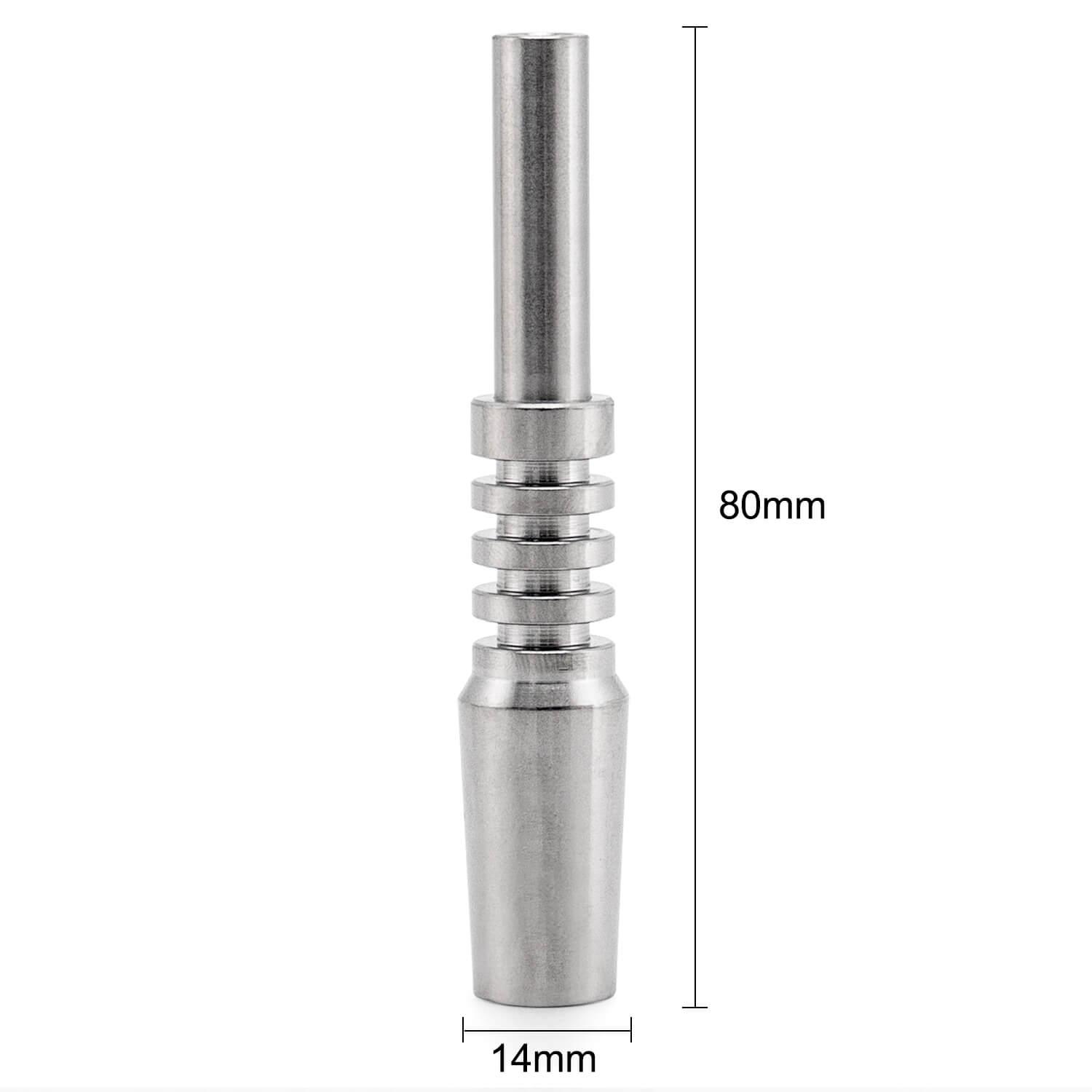 Titanium Tip 14mm - Discreet Smoker