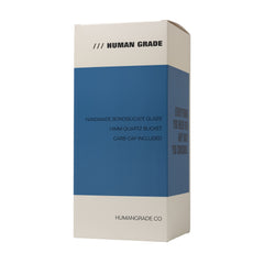 Human Grade 10" Mini Gumball Rig Glass Water Pipe - Discreet Smoker