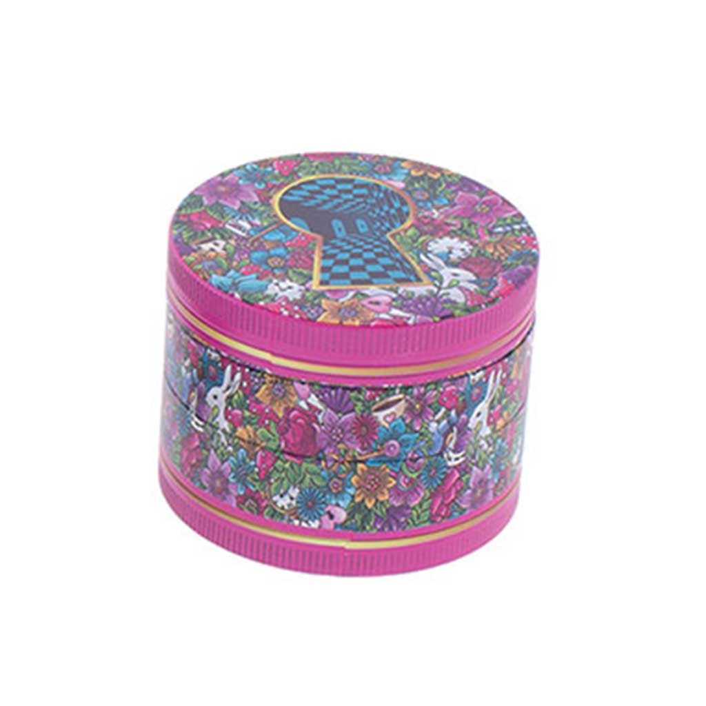 TRIPPY KEYHOLE WACKY GRINDER - Discreet Smoker