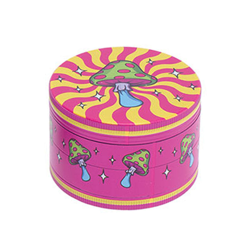 TRIPPY MUSHROOM WACKY GRINDER - Discreet Smoker