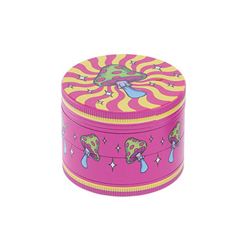 TRIPPY MUSHROOM WACKY GRINDER - Discreet Smoker