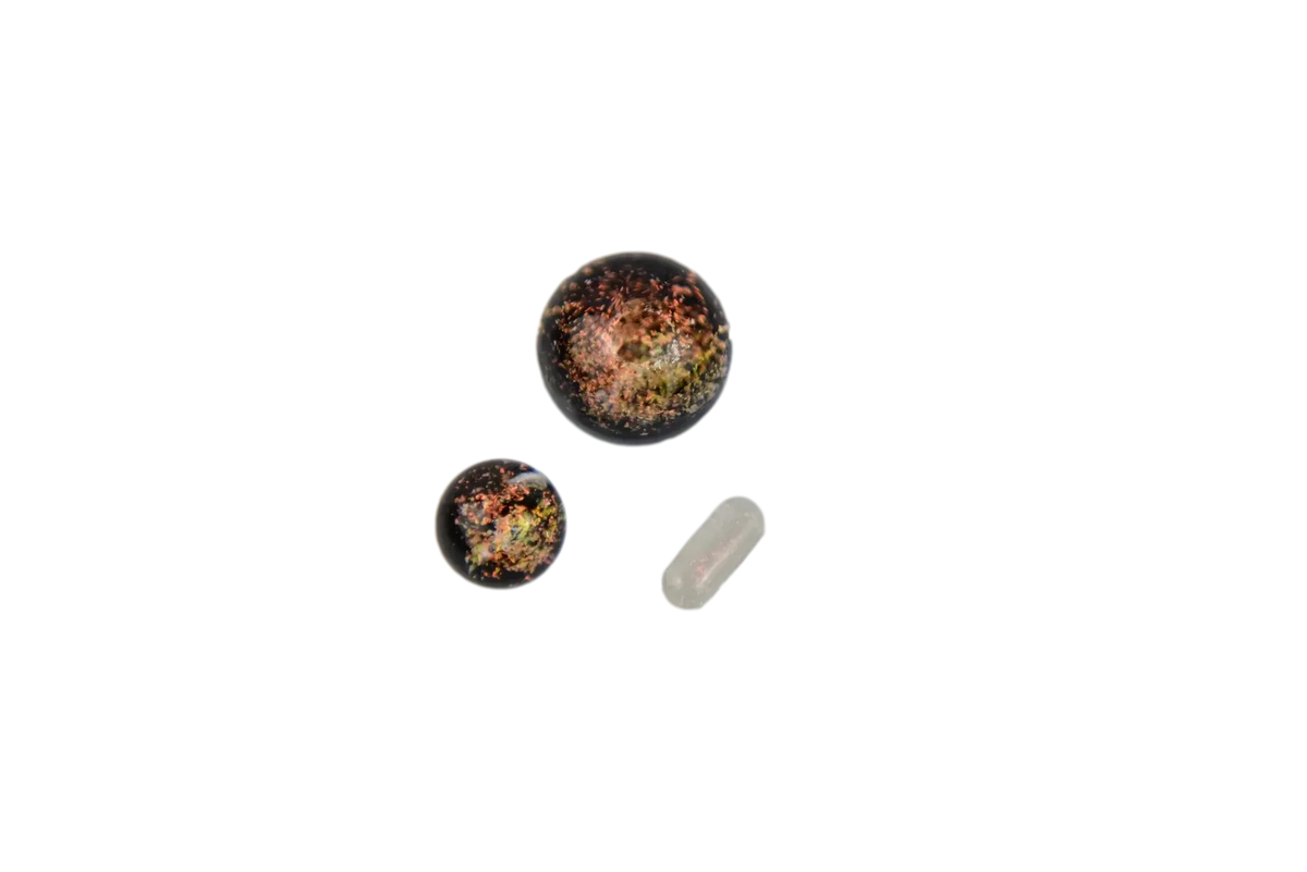 Opaque Bottom Bubble Slurper Set 14MM 90 Male - Discreet Smoker