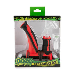 Ooze Steamboat Silicone Bubbler - Discreet Smoker