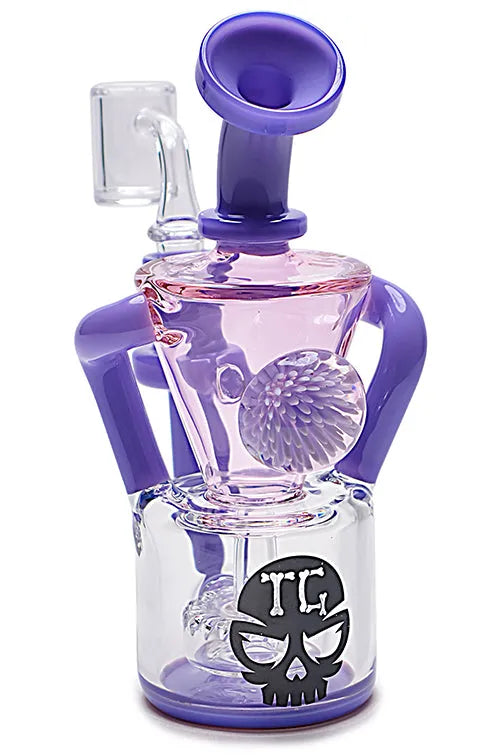 TOXIC Cone Flower Pendant Recycler - Discreet Smoker