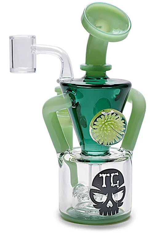 TOXIC Cone Flower Pendant Recycler - Discreet Smoker