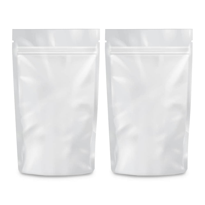 Loud Lock 1/4 Ounce Mylar Smell Proof Vacuum Seal Bags - 1,000 Count, White