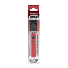 Ooze Quad 510 Thread 500 mAh Square Vape Pen Battery - Discreet Smoker