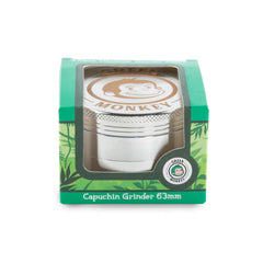 Green Monkey Grinder - Capuchin 4pc - 63mm - Discreet Smoker